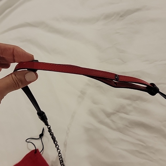 Authentic Christian Louboutin studded leather black clutch - Picture 4 of 9